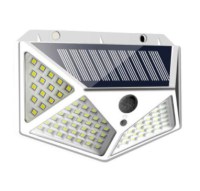 solar pir wandlamp